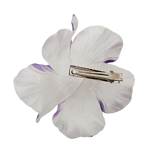 Заколка в виде цветка Рататам (Ratatam) "Цветок Таити", желтая